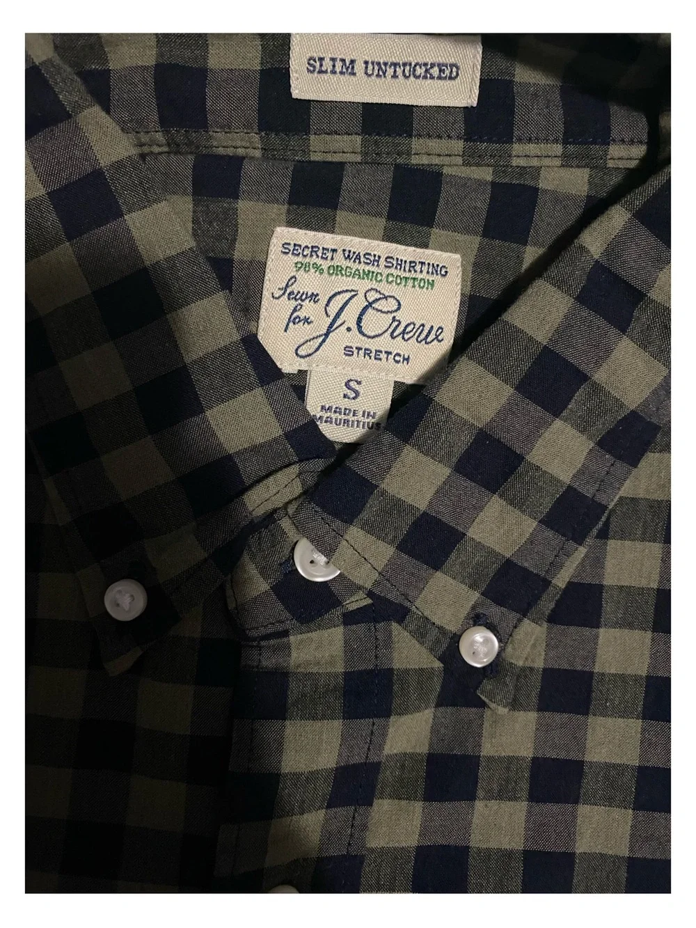 J. Crew classic button
